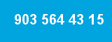 903 564 43 15 903 564 43 15